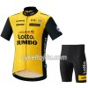 Cykeltrøje + Cykelshorts 2018 LottoNL-Jumbo N001